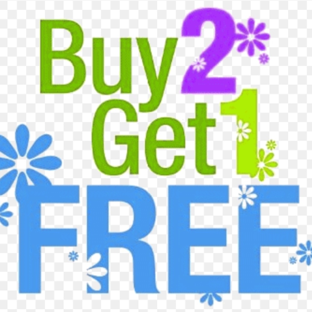 ALWAYS Buy 2 Get 1 Free! (This Closet Only)